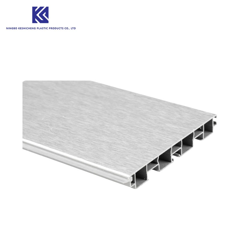 Metallic Brushed Integrated PVC Skirting Board Metallic Brushed Integrated PVC Skirting Board